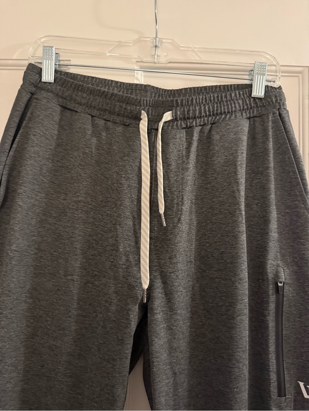 Men's Dark Gray Performance Jogger Pants - Picture 7 of 10